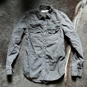 Topshop Moto Denim Shirt Size 10